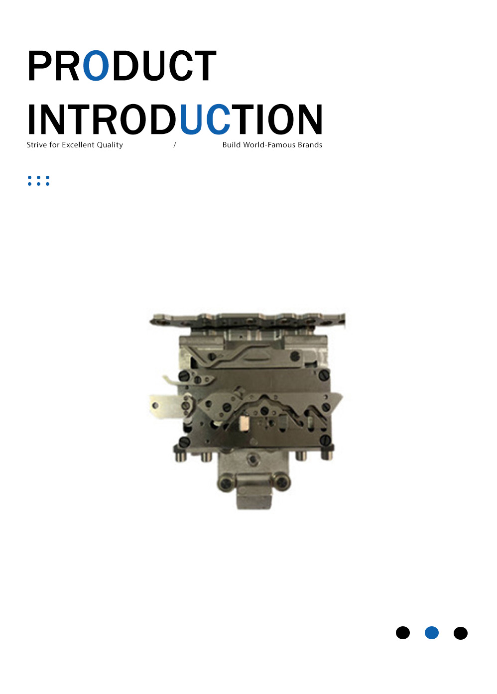 10G Front Head for Glove Knitting Machine