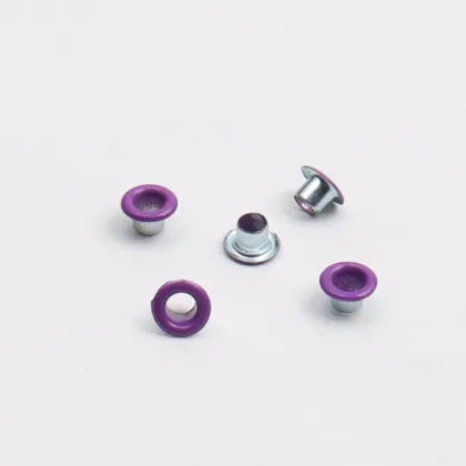 High end high quality zinc alloy eyelets for canvas metal eyelets for garment