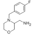 이름 : 3- 아미노 메틸 -4- (4- 플루오로 벤질) 모르 폴린 CAS 174561-70-7