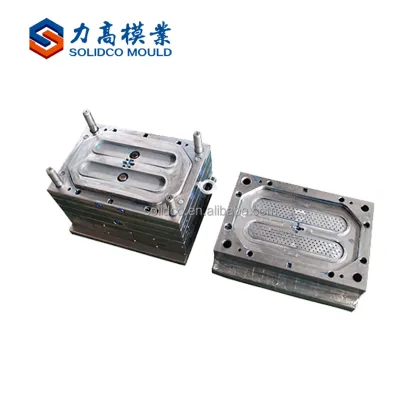 Pleastic customized Floor broom base/broom head mould