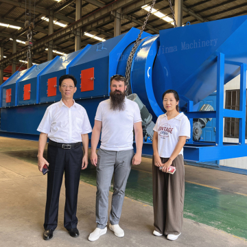 Wheeled Mobile Trommel Screen for Efficient Screening