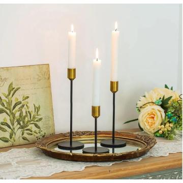 カスタマイズされたCandlestick Metal Candle Holder