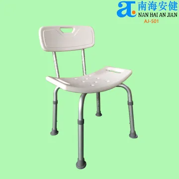 Best Selling AJ-501 Brand Shower Bath Bench Chair with Big Backrest - OEM Factory