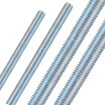 Wholesale Grade 4.8 M8 M10 M20 Carbon Steel Galvanized Threaded Rod DIN975