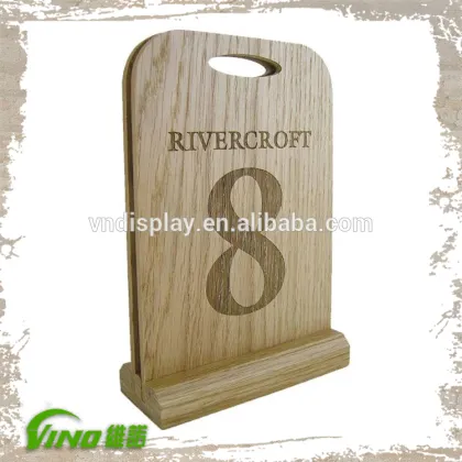 Handmade Creative Menu Holders Reataurant Menu Display ,Stand Menu Board