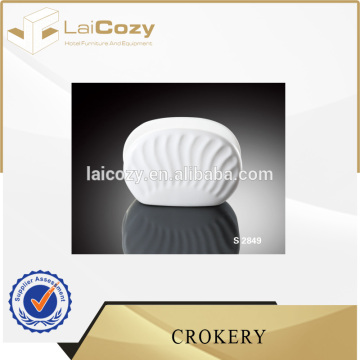 Hotel crockery/hotel restaurant chopstick holder/ceramic chopstick holder sets