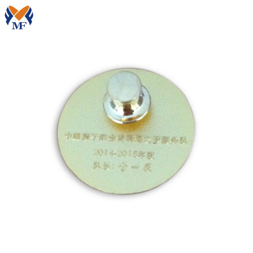 Make Round Enamel Lapel Metal Pin Badges