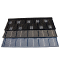 Villa roof shingle colored stone metal tiles