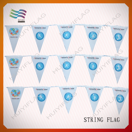 Printed Polyester Decorative Bunting String Flags (HYSF-AF013)