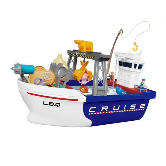 Children's Electric Boat Fishing Toy: Enhancing Water Play and Parent-Child Interaction
