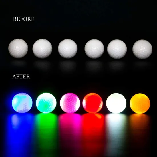 LED Colorful Golf Balls