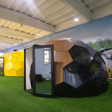Modern Geodesic Dome Tent Igloo Dog House for Hotel Glamping