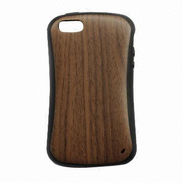 Wooden grain case for iPhone 5, with IMD technology, various colors and patterns are available