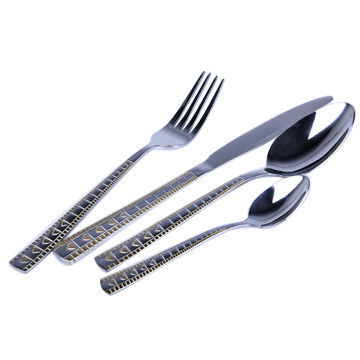 Stainless Steel Flatware Cutlery Set with Mirror Finish