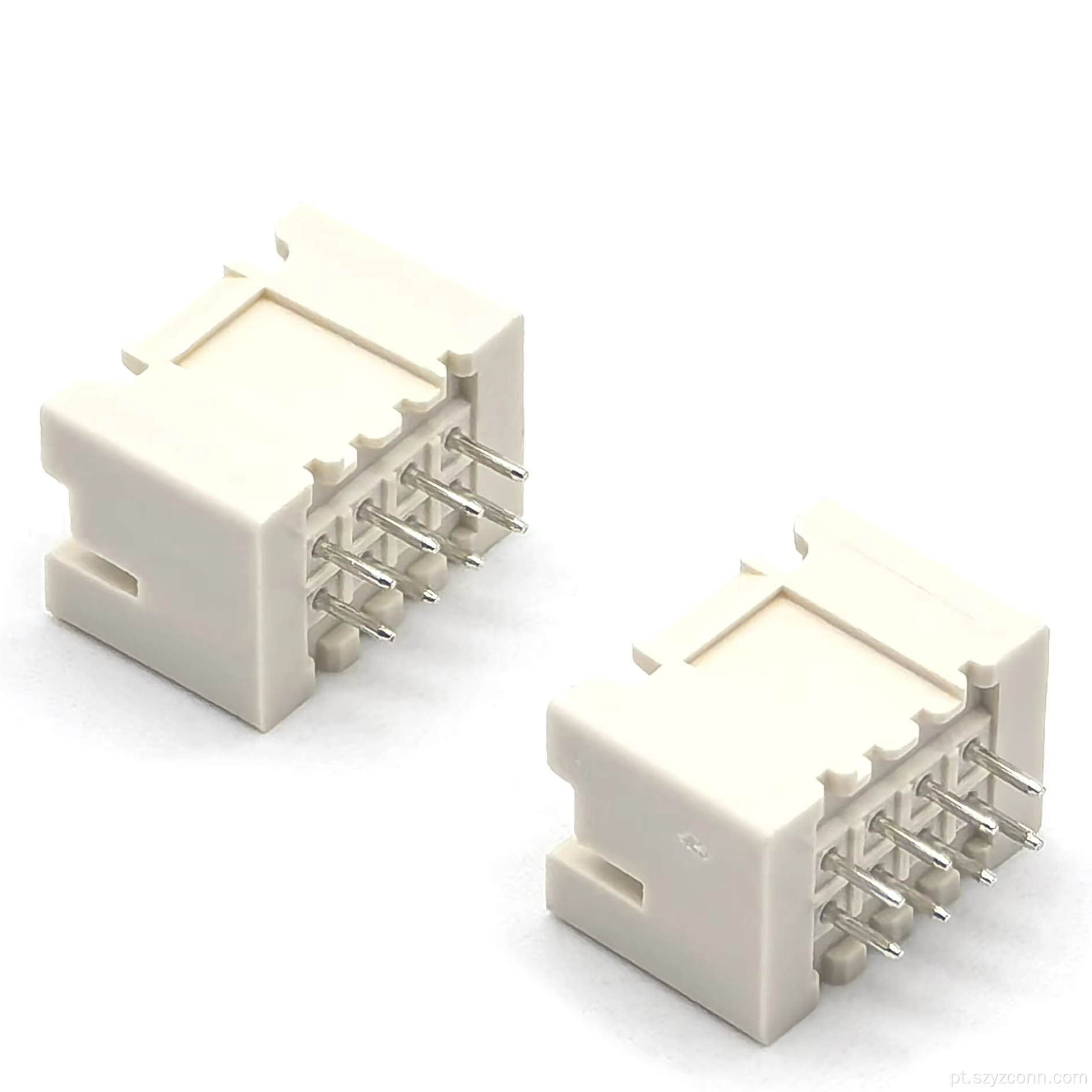 Cabeçalho de pino wafer de 2,5 mm com trava 8P