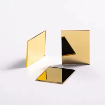 High Reflective Laser Ranging Optical Dielectric Gold Coating Glass Mirror
