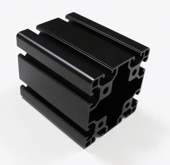 80x80 8 Slots T Profile Grooved Strut Extrusion Series 80/80 120 Aluminium T Slot Profile