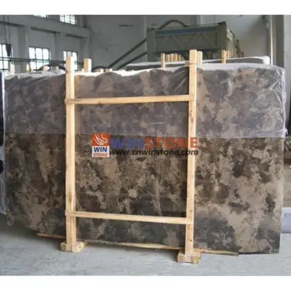 China Dark Brown Wave Marble (Golden Coast)