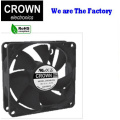 CROWN 12V 8025 AXIAL FLUS DC Kühlventilator