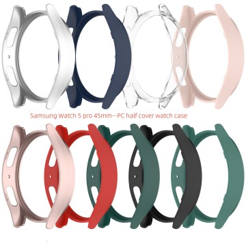 Half Cover Hard PC Protective Case for Samsung Galaxy Watch 5 Pro 45mm