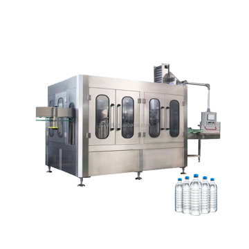 Mineral Water Filling Machine: 500ml to 1.5L PET 3-in-1 Plastic Bottle Filler