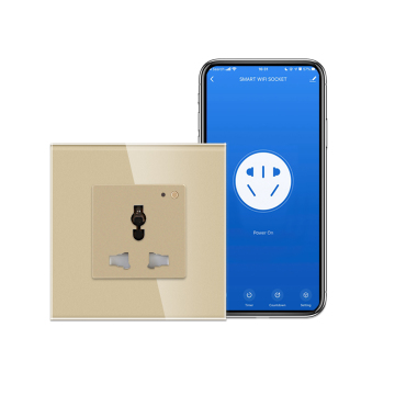Bingoelec Tuya Wi-Fi Smart Glass Panel de pared de pared