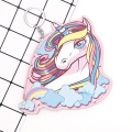 Unicorn style simple PU coin purse