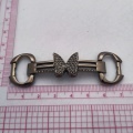 Accessoire de chaussure élégant en or foncé pour enfants