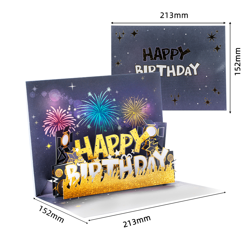 celebration LED greeting card