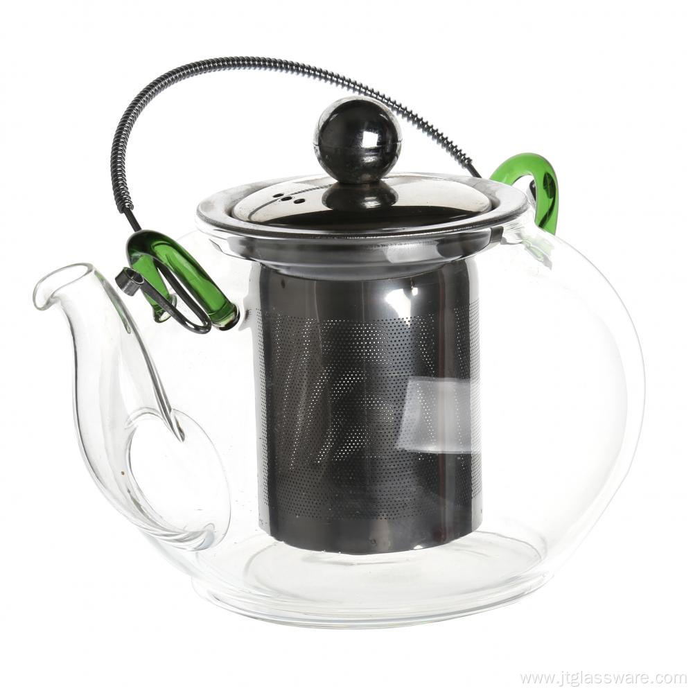 900ml Glass Blooming and Loose Leaf Teapot