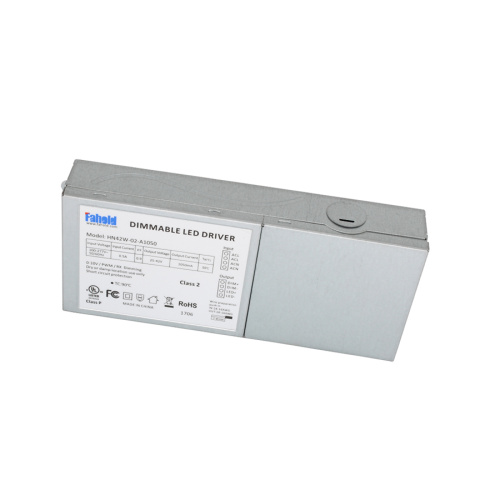 Caja de metal de alto voltaje AC100-347V Led Driver