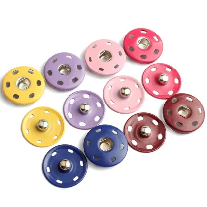 Press Studs Sets Sew-on Snap Buttons for clothing