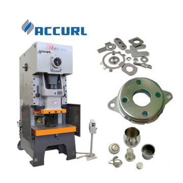 ACCURL Automatic Metal Coins Making C Frame Hydraulic Press Machine