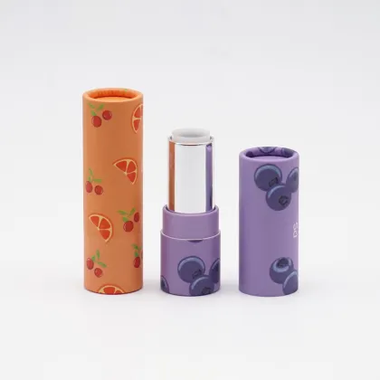 Paper Lipstick Tube Plastic Lip Balm Tube