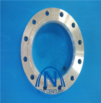 Aluminum flange plate type flange
