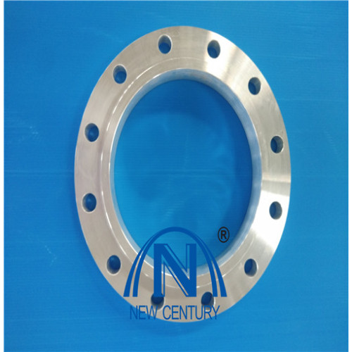 Aluminum flange plate type flange