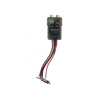 RCA High to Low Converter with Power Remote for Car Audio