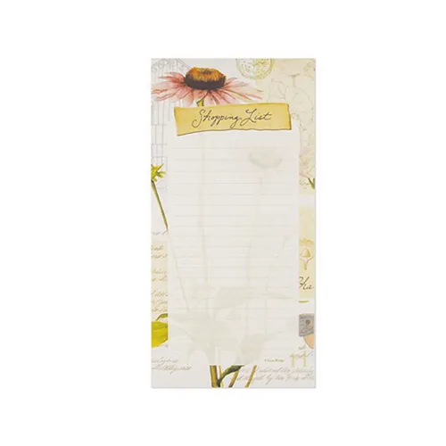 Fancy Printing Memory Shopping List