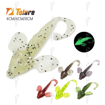 Nouveau Sweinbait Soft 4cm 6cm 8cm - Action de natation séduisante Lye de pêche au grand brochet