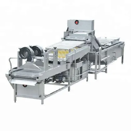 Fresh Vegetable and Fruit Washing, Cleaning, and Drying Machine