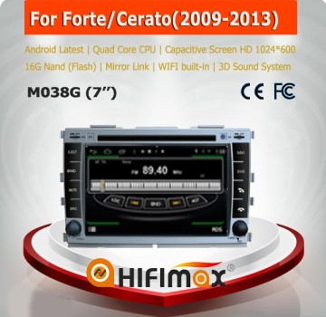 Hifimax car dvd gps for Kia Sorento(2002-2009) radio WITH Quad Core CPU 16G Hard disk HD1024*600 capacitive screen