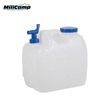 Contenitore d'acqua in plastica 23L con rubinetto per il campeggio e il bere