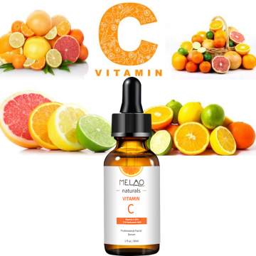 Vitamin C serum label peribadi pemutihan pemutihan