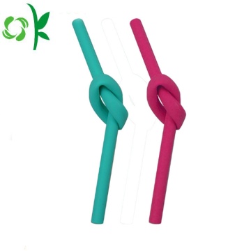 FDA Silicone Streight Straw Soft Straw for Children