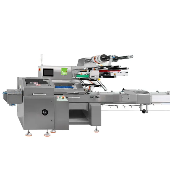 RHZB430 Automatic Horizontal Pillow Wrapping Machine for Frozen Chicken and Vegetables