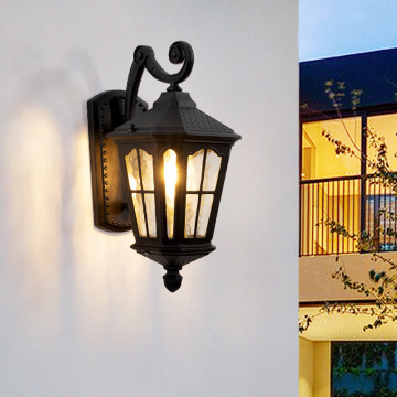 Waterproof Outdoor LED Wall Lamps for Modern Chinese Balconies and Gardens