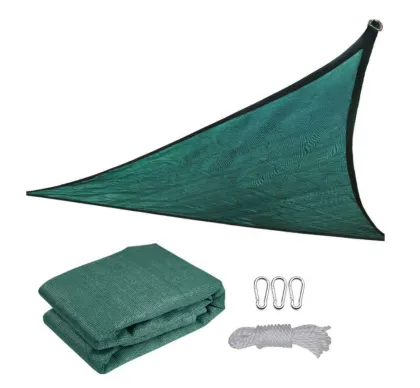 Outdoor Triangle Sunshade Sail - Waterproof Balcony Garden Rectangular Shade Sails
