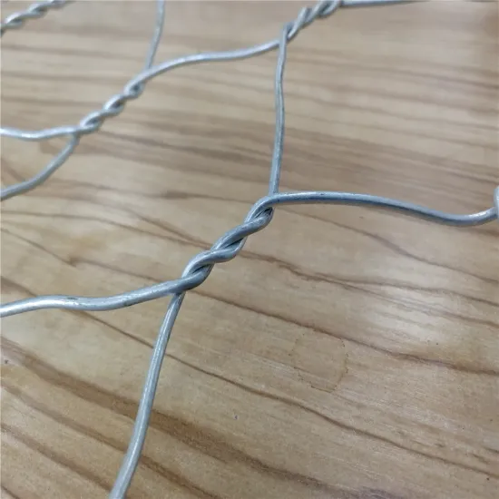 60*80 mm PVC Coated Gabion Box Basket Factory Price