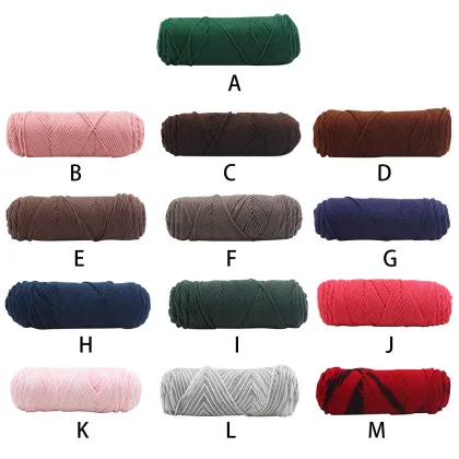 100g Chunky Wool Roving Scarf Knit Wool Yarn Thickness Warm Hat Household Crochet Yarn Lana Knitting Cotton Yarn Lanas Wol Wolle