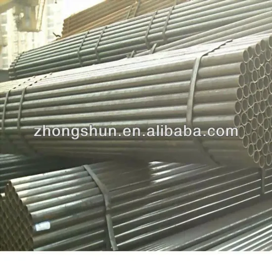 ERW steel pipe/tube ASTMA53 GR.B